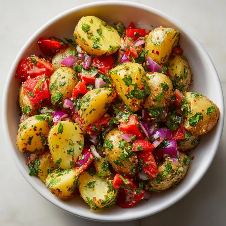 Patates Salatası – Turkish Potato Salad Recipe