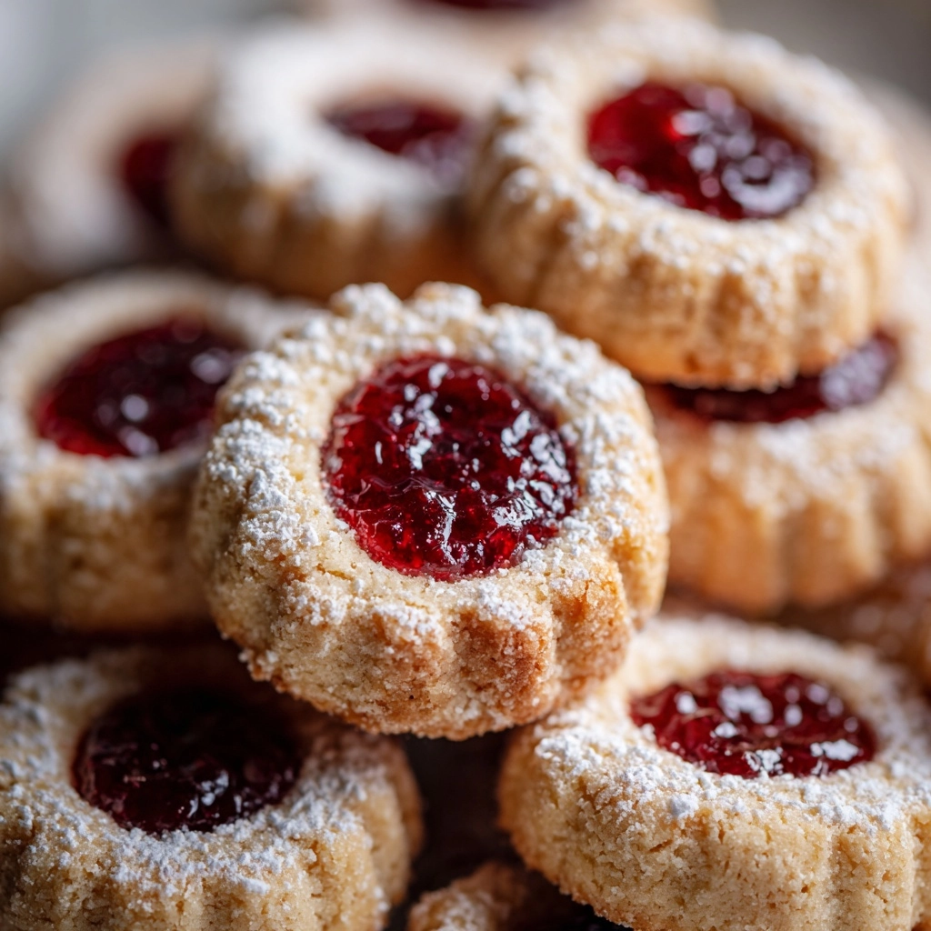 Christmas Cherry Shortbread Cookies Recipe - Recipe Image