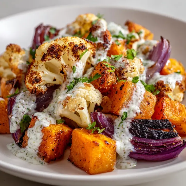 Harissa Roasted Vegetables Recipe