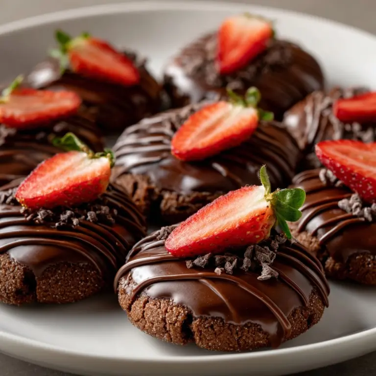 Chocolate Covered Strawberry Cookies Recipe