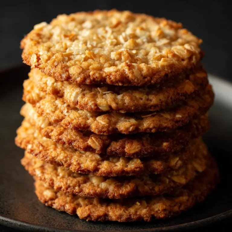 Irresistible Oatmeal Lace Cookies: Crispy, Chewy Treat Recipe