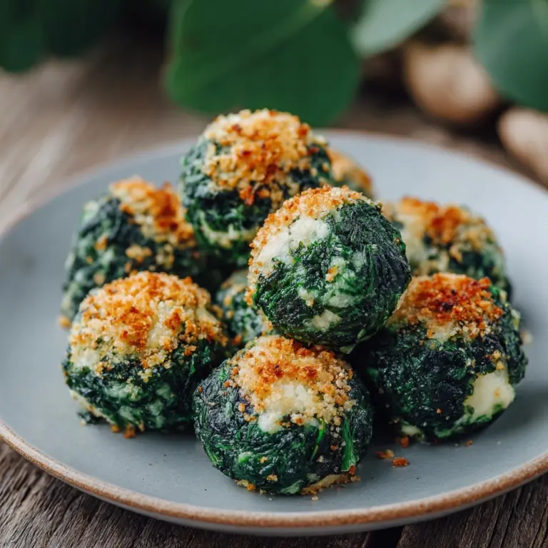 Spinach and Ricotta Balls Recipe
