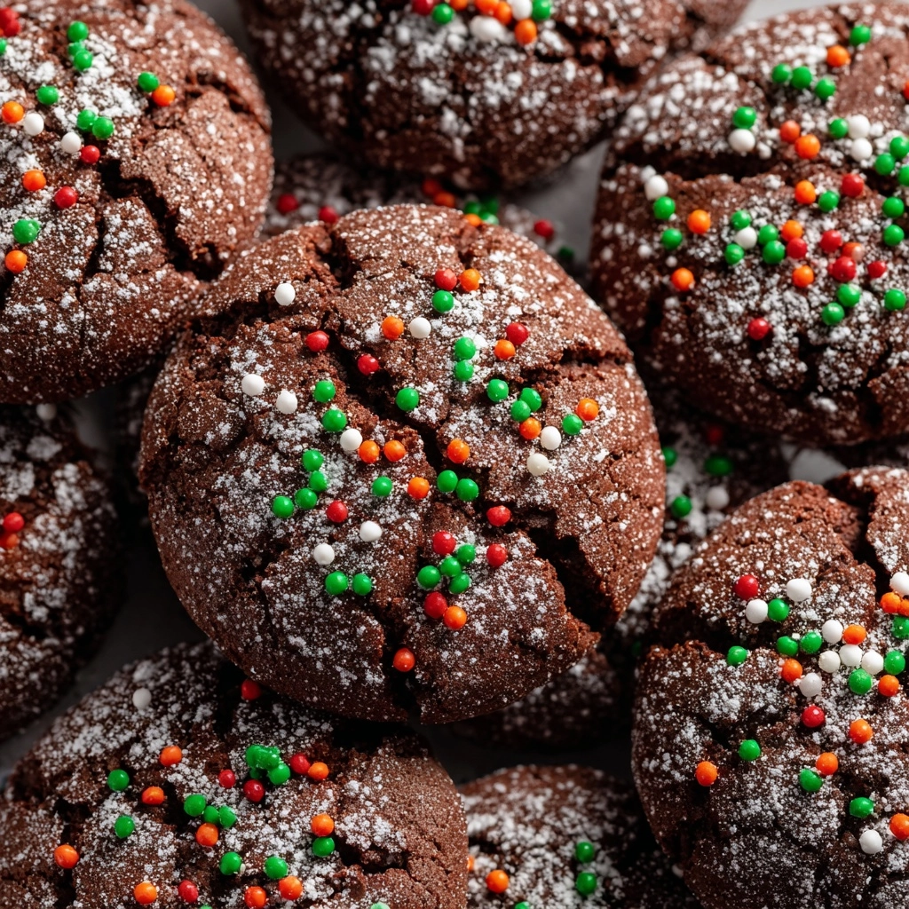 Chocolate Sugar Cookies Recipe - Recipe Image
