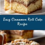 Easy Cinnamon Roll Cake Recipe