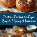 Air Fryer Protein Bagels Recipe