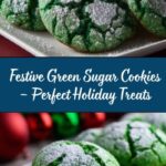 Festive Green Sugar Cookies Recipe
