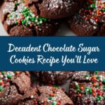 Chocolate Sugar Cookies Recipe