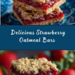 Strawberry Oatmeal Bars Recipe
