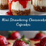 Mini Strawberry Cheesecake Cupcakes Recipe