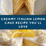 Italian Lemon Cream Cake Recipe