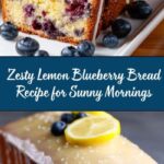 Lemon Blueberry Bread Recipe