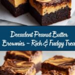 Peanut Butter Brownies Recipe